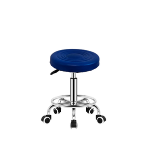 Banqueta Mocho Consultório com Aro Cromado