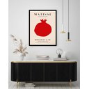 Ver imagem 1 de Quadro Decorativo Matisse Fruta Vermelha - 70x50cm:moldura Preta