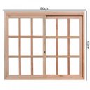 Ver imagem 2 de Janela de Madeira de Correr 100x150cm com Caixilho 9,4cm Ewk 390 Rondosul