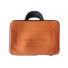Pasta Maleta Anti-Impacto MZ Slim Case Com Alça e Ziper P/ Notebook 14, 15, 15,6 Pol. - Laranja Reli - 1