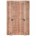 Ver imagem 2 de Porta de Madeira Balcão Pantográfica 213x140cm com Batente de 14cm Ewk 466 Rondosul