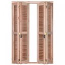 Ver imagem 3 de Porta de Madeira Balcão Pantográfica 213x140cm com Batente de 14cm Ewk 466 Rondosul