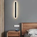 Ver imagem 5 de 5 Arandela Acrilico Aluminio Preto Corredor Lavabo Lup97