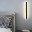 Ver imagem 2 de 5 Arandela Acrilico Aluminio Preto Corredor Lavabo Lup97