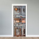 Ver imagem 1 de Adesivo de Porta - Metal 1