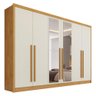 Guarda Roupa Valência 6 Portas 6 Gavetas Espelhado 100 % Mdf - Mademarcs - 2