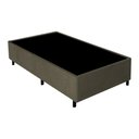 Ver imagem 3 de Cama Box Conjugado Solteiro com Colchão (88x73x188) Lux Firm Gazin Cr35314 Areia/marrom