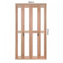 Ver imagem 3 de Porta de Madeira Balcão Pantográfica 213x200cm com Batente de 9,4cm Ewk 486 Rondosul