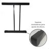 Par de Pé para Mesa de Escritório Reforçada -preto - 5