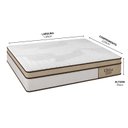 Ver imagem 2 de Colchão King Sr Life Ultra Molas Ensacadas Espuma D33 193x203x33cm Marrom