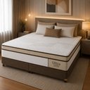 Ver imagem 5 de Colchão King Sr Life Ultra Molas Ensacadas Espuma D33 193x203x33cm Marrom