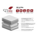 Ver imagem 7 de Colchão King Sr Life Ultra Molas Ensacadas Espuma D33 193x203x33cm Marrom