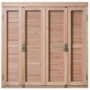 Ver imagem 1 de Janela de Madeira Veneziana 120x150cm Pantográfica Ewk 366 Rondosul