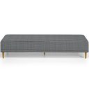 Ver imagem 3 de Kit 02 Puffs Decorativo Sala de Estar Bali W01 Pés Palito 210x60cm Pied Poule - Lyam Decor