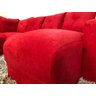 Sofá Canto com Chaise Vermelho 6 Lugares - 3