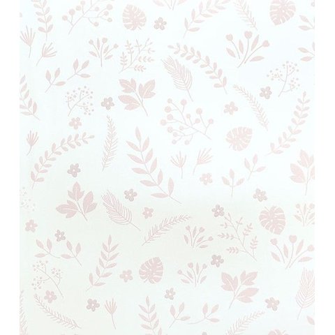 Papel de Parede Kantai Yoyo 2 - Jardim de Folhas Rosa Claro Yy205205r