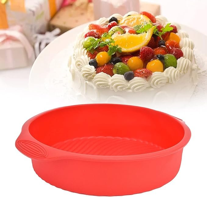 Forma para Bolo/torta 29cm Redonda em Silicone Antiaderente - 4