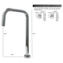 Ver imagem 6 de Torneira Pratica Clean Lavatório/banheiro Alta Metal Lx.1/4v