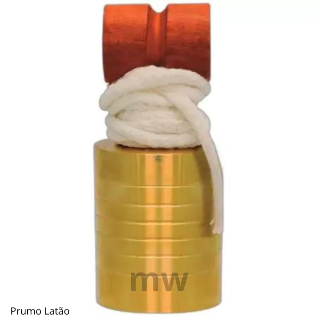 Prumo Latão Mw Pesado Nº6 (670gm) - 4