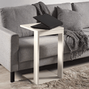 Ver imagem 3 de Mesa De Canto Apoio Lateral Ou Centro Retangular Madeira