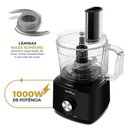Ver imagem 4 de Multiprocessador Britânia 1000W 3 em 1 Lâminas Inox BMP900C 110V