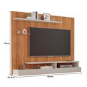 Ver imagem 4 de Painel Suspenso Valência Plus Cinamomo/off White para Tv até 50” - Permóbili
