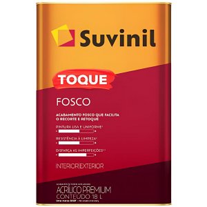 Tinta Acrílico Branco Toque Fosco 18l | Suvinil