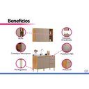 Ver imagem 5 de Cozinha Completa 2 Peças Plena CZ472 Cinamon/Nude Demóbile