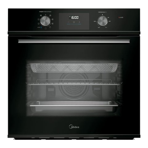 Forno Elétrico de Embutir 80l Digital com Air Fryer Midea Tsd80p2 - 220v