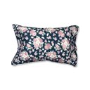 Ver imagem 1 de Kit C/ 2 Portas Travesseiros Matelado - 70cm X 50cm - Cor: Floral Marinho - Segunda Casa
