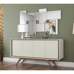 Buffet Channel Nature/off White - Fabrimóveis - 5