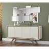 Buffet Channel Nature/off White - Fabrimóveis - 5