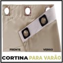 Ver imagem 6 de cortina blackout Veneza corta luz 6,00 x 2,40 c/voal palha