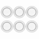 Ver imagem 1 de Jogo de 6 Pratos para Sobremesa Prisma em Cristal Ecologico 18,5cm Mesa Posta Full Fit