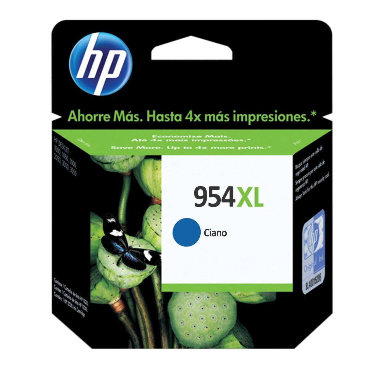 Cartucho Hp 954xl Jato de Tinta Azul- L0s62ab