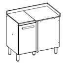 Ver imagem 5 de Balcao Canto Reto 89 Cm com Tampo 16990 Freijo Off White Cristal Nicioli