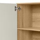 Ver imagem 4 de Balcao Canto Reto 89 Cm com Tampo 16990 Freijo Off White Cristal Nicioli