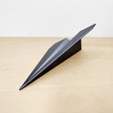 Ver imagem 3 de Estatueta Avião Origami P - 13,5cm comp. - Toque 3D:Cinza