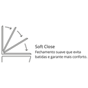 Ver imagem 3 de Assento Sanitário Poliéster Link/lk Deca Slow Close Cromado Barbante