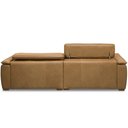 Ver imagem 7 de Sofá Retrátil Reclinável para Sala 4 Lugares 280cm Livorno L06 Couro Camel - Lyam Decor