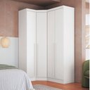 Ver imagem 1 de Guarda-Roupa Modulado 3 Peças Infinity Branco/Line