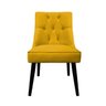 Cadeira De Jantar Bela Capitone Suede Amarelo - 3
