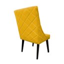 Ver imagem 4 de Cadeira De Jantar Bela Capitone Suede Amarelo