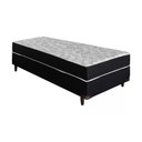 Ver imagem 1 de Cama Box Conjugada Solteiro Mola Bonnel AColchões 55x88x188