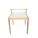 Ver imagem 1 de Mesa Infantil Acessório Montessoriano em madeira maciça Pinus Verniz e MDF
