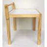Mesa Infantil Acessório Montessoriano em madeira maciça Pinus Verniz e MDF - 2