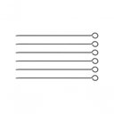 Ver imagem 1 de Conjunto de Espetinhos Tramontina 20cm 6 Peças em Aço Inox