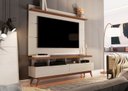 Ver imagem 3 de Rack e Painel para TV Hamal 1.6 Off White Freijó