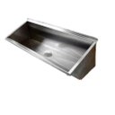 Ver imagem 1 de Lavatório Coletivo Inox 1,20 Mts - Válv Escoamento Inox Sifão Extensível - LAV1200
