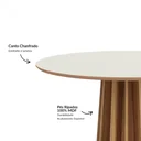 Ver imagem 3 de Conjunto de Jantar Mesa 4 Cadeiras Mdf